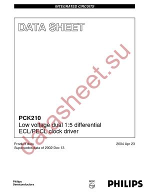 PCK210BD,118 datasheet  